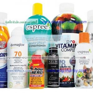 شرينك علي عبوة بلاستيك بها جل